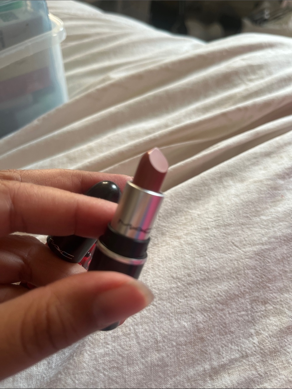 MAC Velvet Teddy Matte Lipstick Mini 1.6g NIB discontinued
